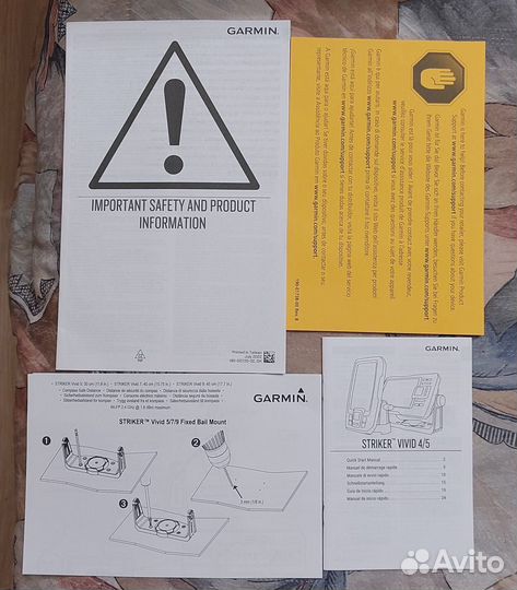 Эхолот garmin striker plus 5sv