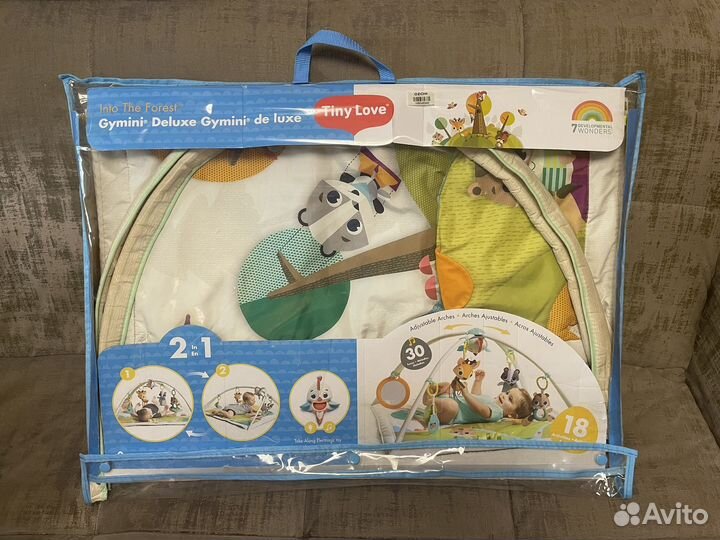 Развивающий коврик tiny love сказочный лес