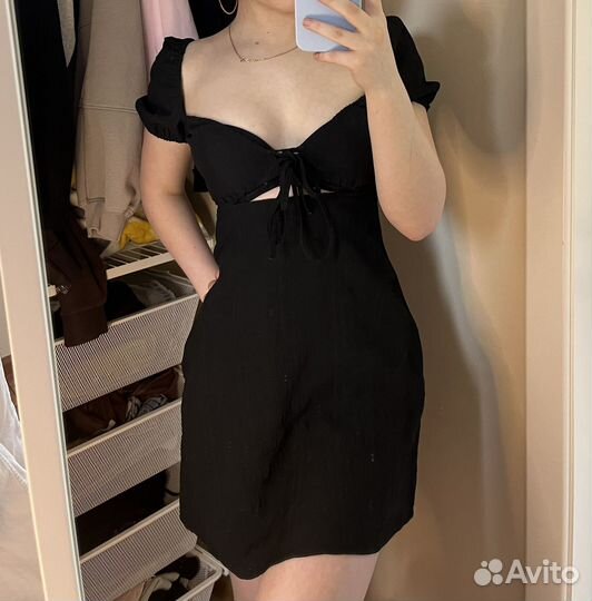 Платье черное летнее