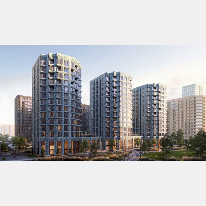 2-к. квартира, 59,9 м², 6/13 эт.