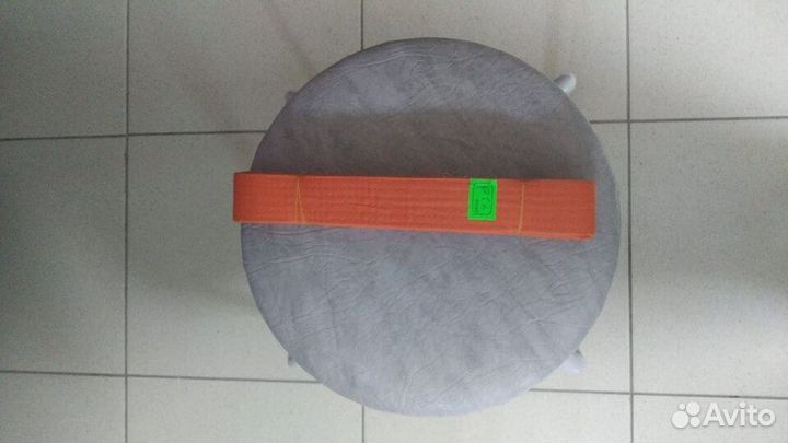 Пояс оранжевый для единоборств карате Магазин