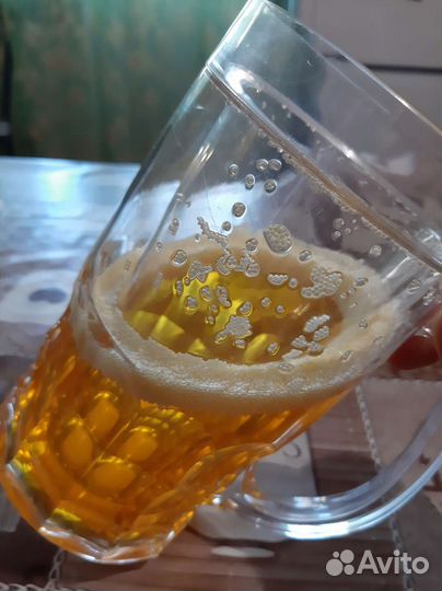 Пивная кружка с охлаждающими стенками 650мл