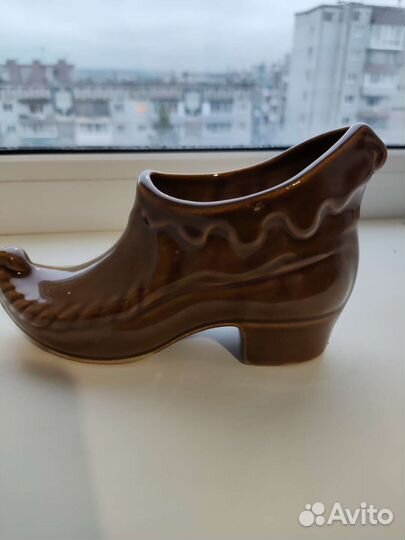 Пепельница СССР глиняная