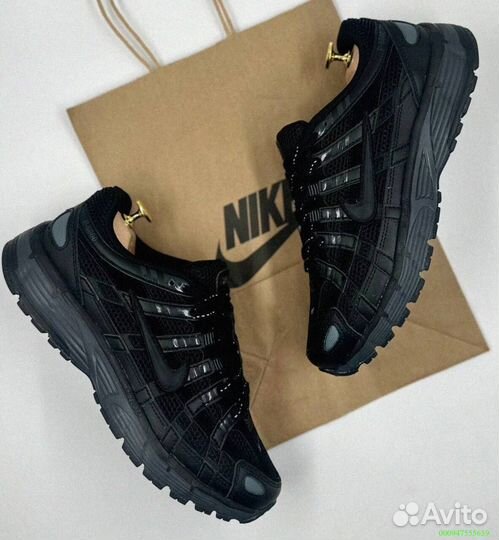 Черные кроссовки Nike P-6000 для стиля и комфорта