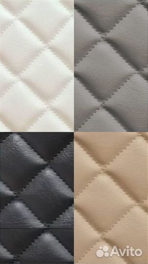 Заменитель кожи стёганый