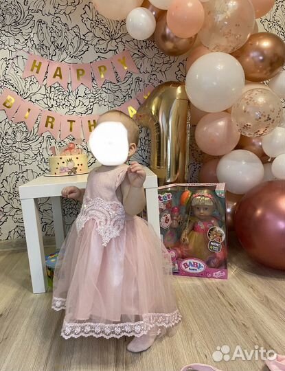 Платье для девочки 80