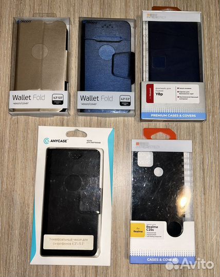 Чехлы и защитные стекла для разных моделей