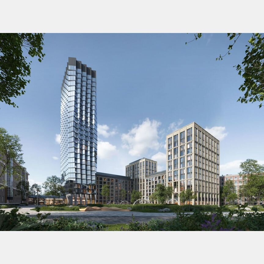 1-к. квартира, 63,7 м², 8/12 эт.