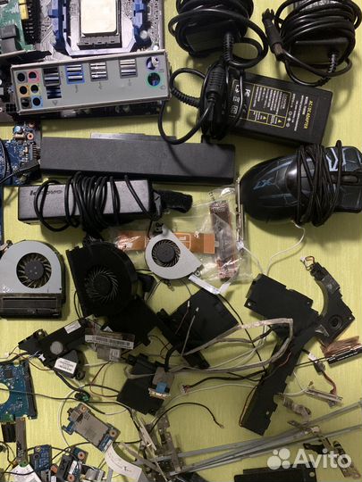 Компьютерные комплектующие одним лотом