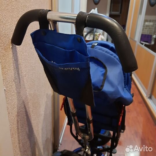 Трехколесный велосипед с родительской ручкой