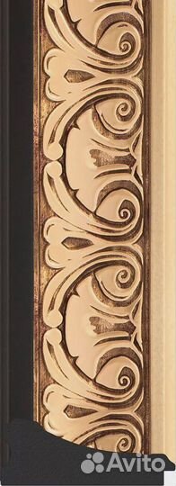 Зеркало Evoform Exclusive BY 1241 60x90 барокко золото