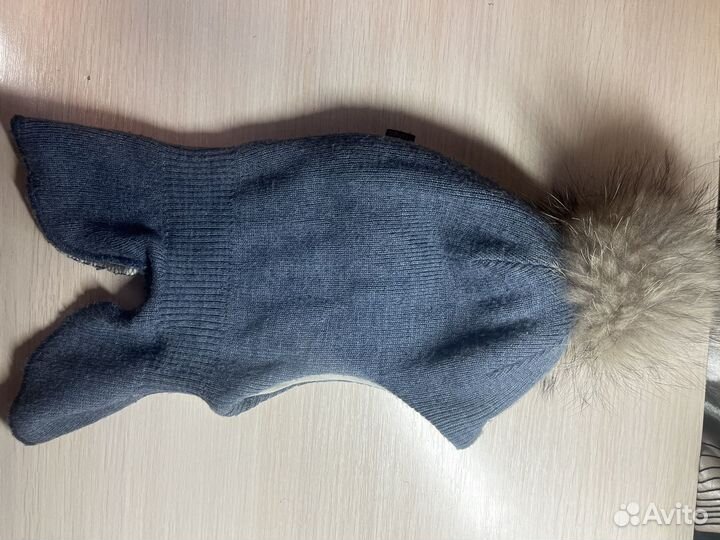 Шапка шлем зимний