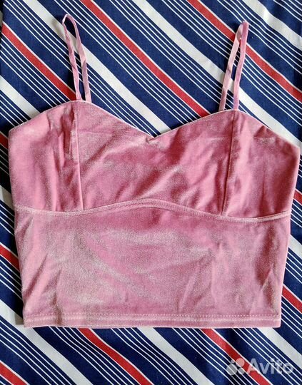 Топ бархатный