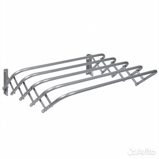 Сушилка для белья настенная nika сн90, 4,5 м, сере