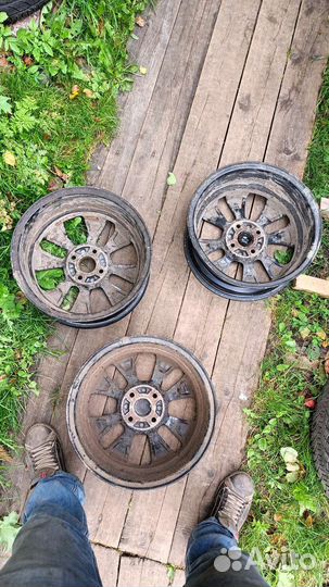 Диски r15 4x100 3шт Tech Line 531