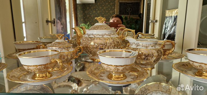 Чешский столовый и чайный сервиз