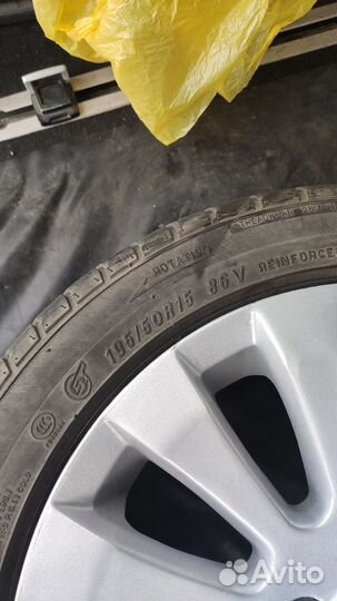 Ваз диски + шины летние 195/50 r15