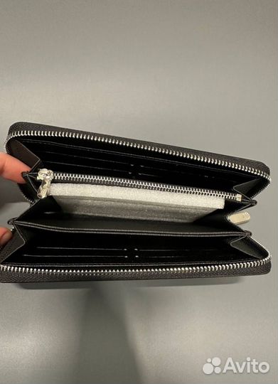 Портмоне Louis Vuitton Черное Люкс