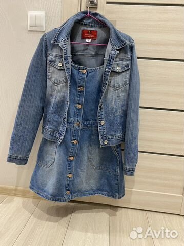 Джинсовка и джинсовый сарафан