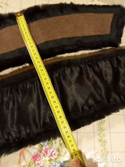 Воротники цигейковые детские