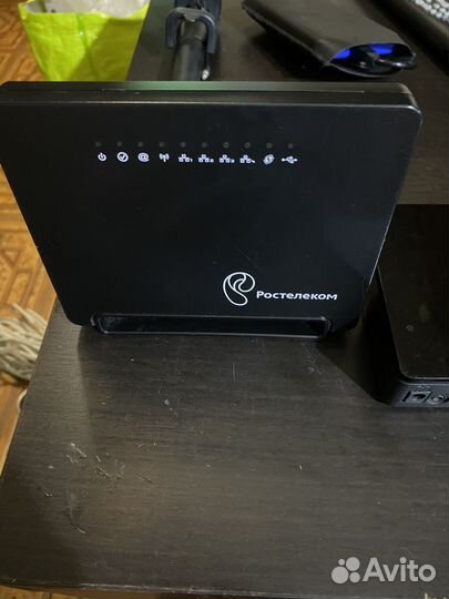 Роутер и tv приставка Ростелеком