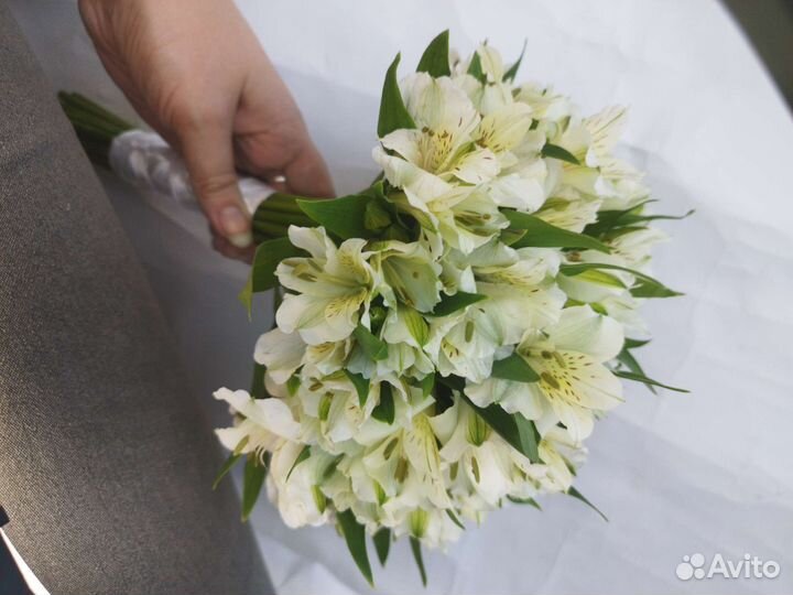 Букет невесты. Альстромерии
