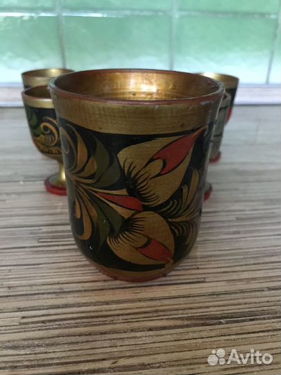 Рюмки хохлома