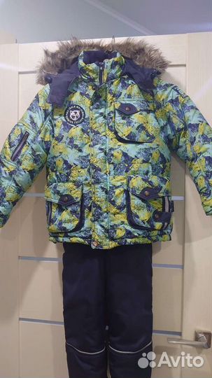 Куртка и Комбинезон Зимний на мальчик 5-7 лет