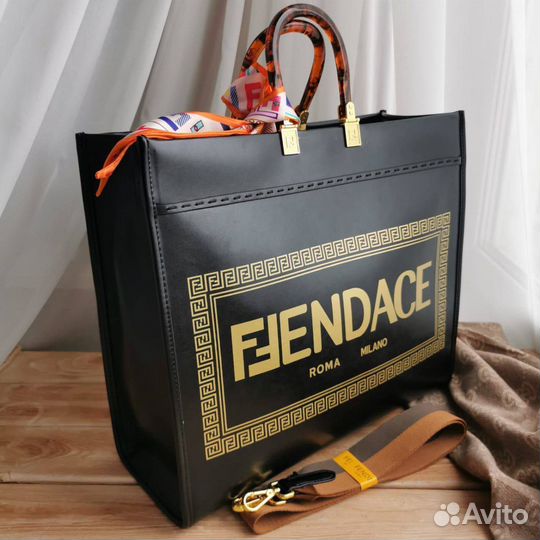 Сумка женская шопер Fendi Sunshine