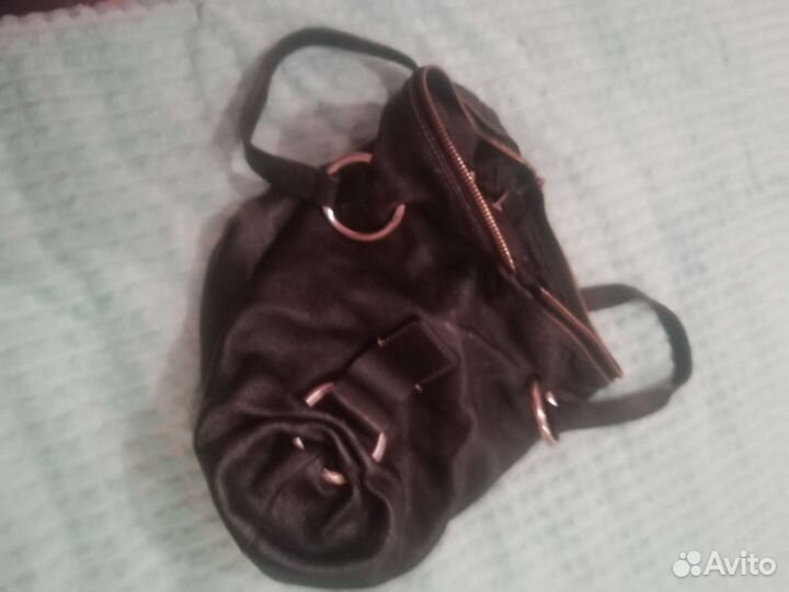Сумка натуральная кожа италия бу