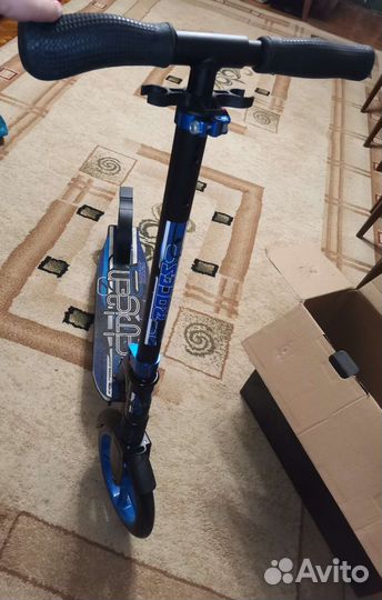 Самокат взрослый с большими колесами