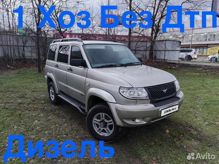 УАЗ Patriot 2.2 МТ, 2011, 172 476 км