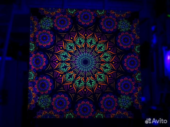 Полотно для медитаций Постер на стену Uv арт