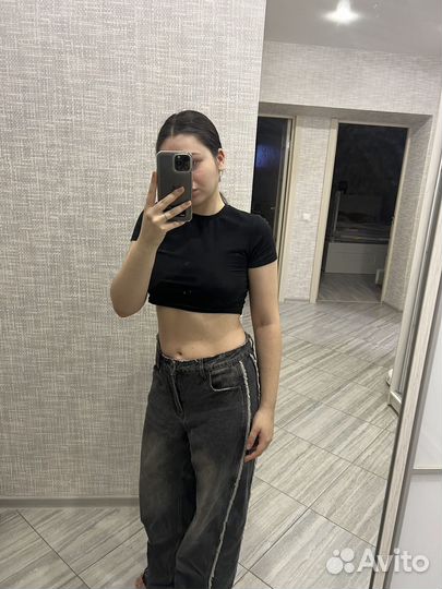 Джинсы sela S с лампасами