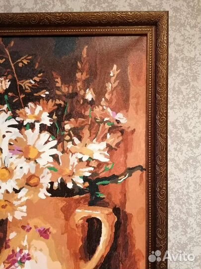 Ромашки Картина акрил 40*50