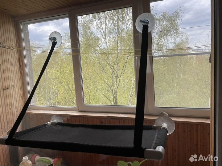 Гамак / лежак на окно для котов