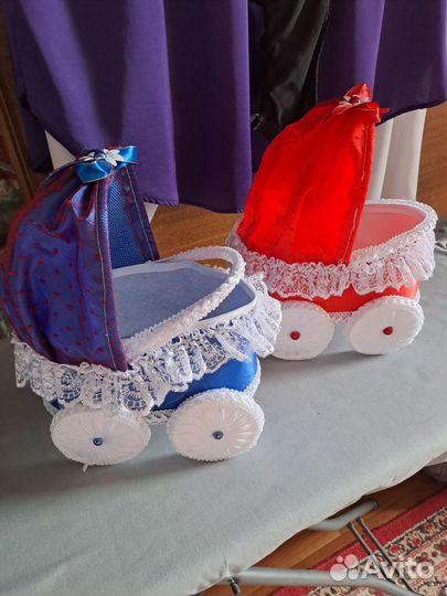 Коляски для свадебного конкурса