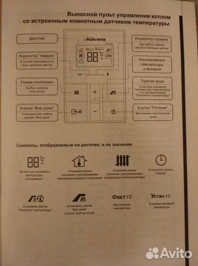 Блок управления газовым котлом