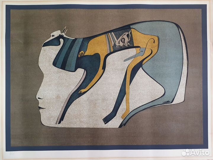 Литография Шемякина 