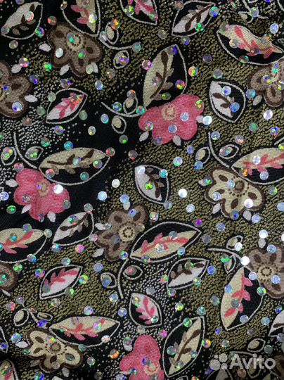 Ткань с пайетками Турция