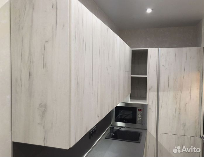 Угловая кухня с мдф фасадами в