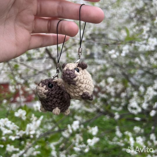 Вязаные капибары