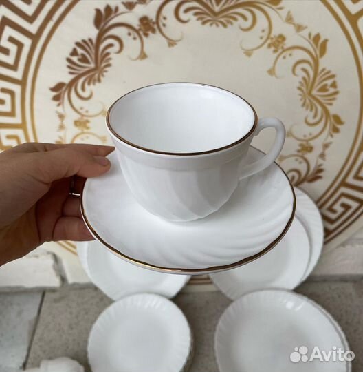 Чайно столовый набор 44 предмета