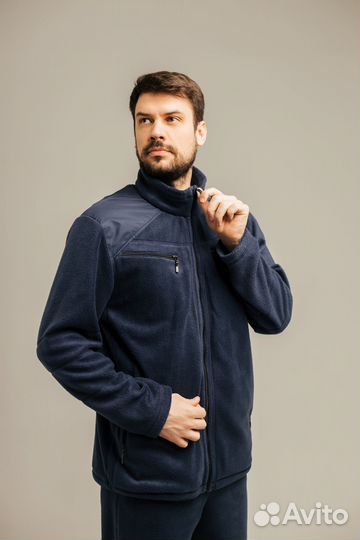 Мужской спортивный костюм на флисе