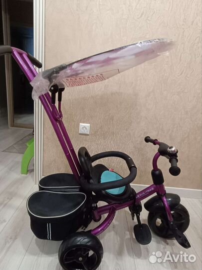 Детский трехколесный велосипед новый