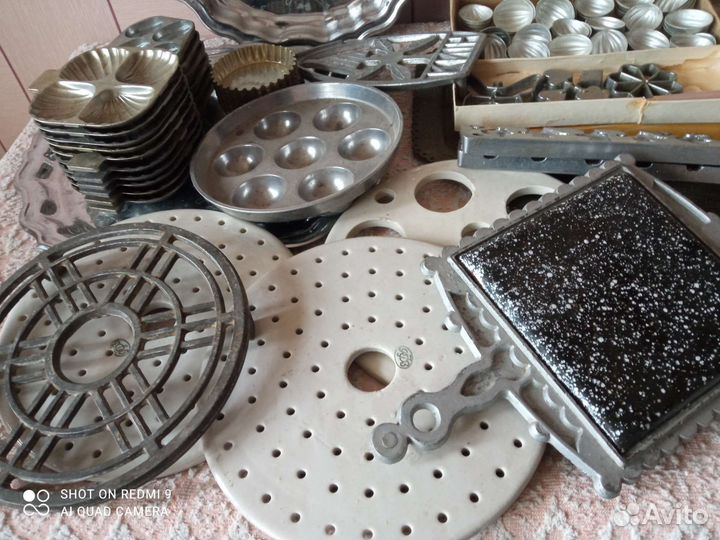 Форма для выпечки печенья вафли орешки СССР