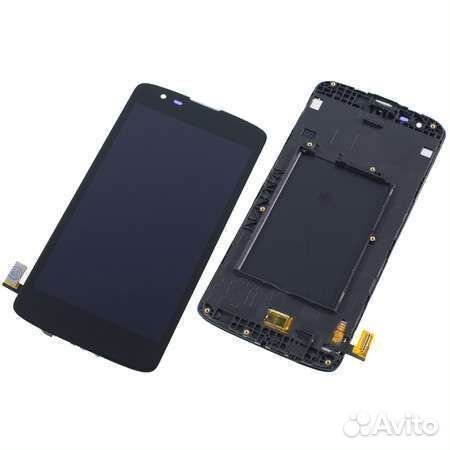 Дисплей для LG K350E (K8 LTE) Черный