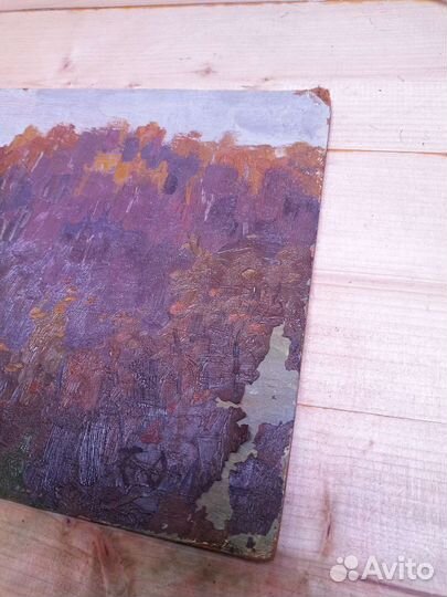 Картина. Пейзаж. Б. Орлов. Подмосковная осень