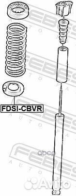 Проставка пружины ford focus II зад.нижн. fdsi