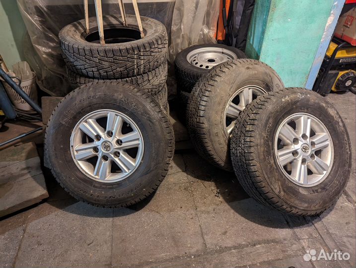 Колеса на Toyota hilux r15